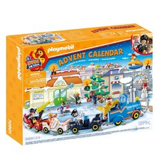 Playmobil 摩比人 聖誕抽抽樂 聖誕救援列車 玩具模型, 1組