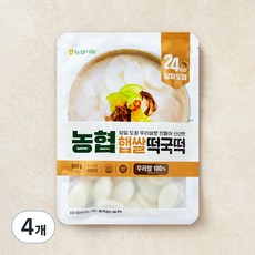 농협식품 햅쌀떡국떡, 500g, 4개