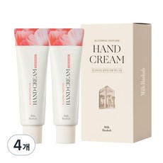 밀크바오밥 블루밍 퍼퓸 핸드크림 플로라부케, 50g, 4개