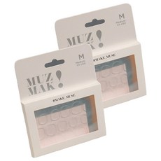 MUZ MAK 補充黏性膠帶 大容量 M 20入, 透明, 2個