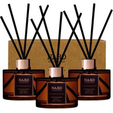 NARD 擴香瓶 200ml 3入, 3個, Black Cherry+Clean Cotton+Lavender Musk