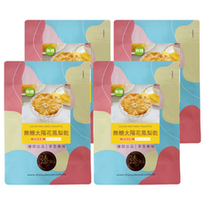 臻御行 無糖太陽花鳳梨乾, 4個, 150g
