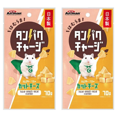 mini Animan 倉鼠/松鼠零食 角切起司塊, 70g, 2包