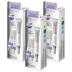 MARY&MAY 傳明酸 + 穀胱甘肽眼霜, 3個