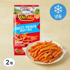 크래프트하인즈 오레 아이다 스위트포테이토 스트레이트컷 프라이즈 (냉동), 538g, 2개