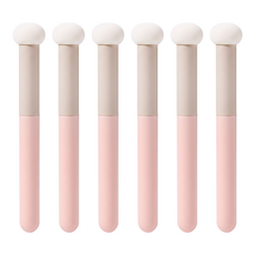 小饅頭遮瑕刷 Set 6支 Q彈海綿材質, 1組