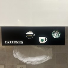 Simplia 磁吸廚房紙巾架, 1個, 黑色