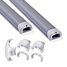 Declu Cable Deco Plus 雙層款全配套組, 深灰色 + 淺灰色蓋, 1個