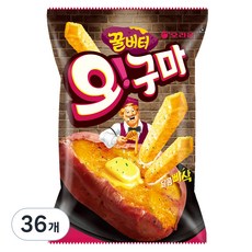 오리온 꿀 버터 오 구마, 74g, 36개