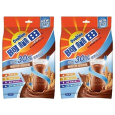 阿華田 減糖營養巧克力麥芽飲品 健康有型, 31g, 220毫升, 14包, 2袋