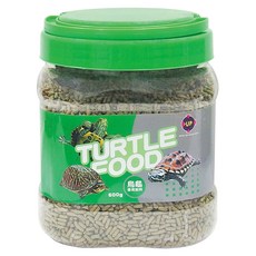 UP AQUA 雅柏 烏龜專用飼料 E-218 600g 營養均衡 促進消化 健康成長, 1罐