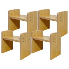 櫃內收納架, 楓木色, 4個