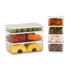 incoc Clean Keeps可堆疊保鮮盒組 1號, 1組