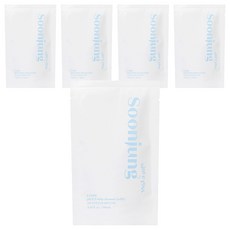 에뛰드 순정 약산성 6.5 휩 클렌저 리필, 150ml, 5개