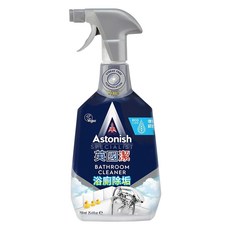 Astonish 抑菌除污浴廁清潔劑 迅速打擊浴廁汙垢 去除水垢、皂垢和頑強汙垢, 750ml, 1瓶
