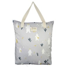 클린유니폼 아동용 방수 어린이집 낮잠이불 가방, 5그레이 백곰