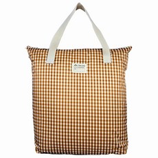 클린유니폼 아동용 방수 어린이집 낮잠이불 가방, 13브라운 체크