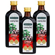 프리미엄로사 삼부커스 엘더베리 시럽, 3개, 250ml