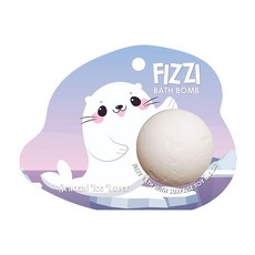 Saboo 泡沫沐浴球 SEASEAL ICE LOVER 海豹冰情人 (內附驚喜小公仔), 1顆, 100g