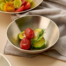 Obooja 韓國產鍮器沙拉碗1號, 單一顏色, 1個