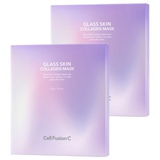 셀퓨전씨 글래스 스킨 콜라겐 마스크, 2개, 5개입