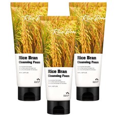 Flor De Man 米糠亮白泡沫洗面乳, 150ml, 3條