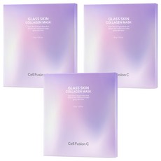 셀퓨전씨 글래스 스킨 콜라겐 마스크, 3개, 5개입