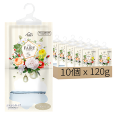 優淨坊 魔法香氛大容量吸水除濕包 10包, 120g, 1組