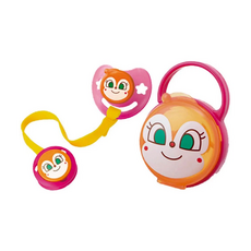 LEC ANPANMAN 麵包超人 紅精靈安撫奶嘴組合, 0~3個月, 紅精靈, 1組
