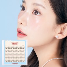 corinGco TOKTOKHARA 免膠假睫毛 Pure 11mm, 1個, 黑色