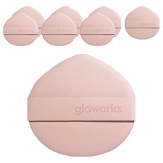 Gloworks Rubycell 四層大氣墊粉撲 2入, 單一顏色, 4個