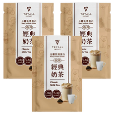 TRYALL 全分離乳清蛋白 經典奶茶 每包含有28g蛋白質 添加必需氨基酸BCAA, 35g, 3包