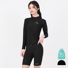 aquatica 女款防曬拉鍊上衣 AQAWJP23006 + 短褲 AQAWLE23004 套裝