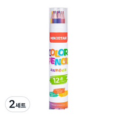 GOKEI 彩色鉛筆 美術用品, 12色, 2套