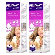 FELIWAY 費利威噴劑, 60ml, 減少壓力及降低貓咪間的衝突, 2個