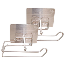 KITCHEN WAY 捲筒衛生紙架, 2個, 不鏽鋼