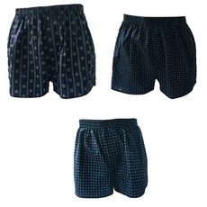 OMAR SHARIF 男款棉質印花四角內褲 MNO-1085