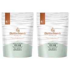 베티나르디 피치 우롱 티 리필 지퍼백, 125g, 2개, 1개입