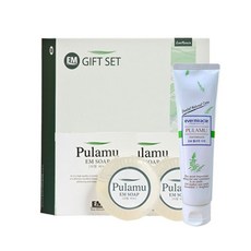 pulamu EM 牙膏 150g + 透明香皂 102g x 2p Set 1-4, 1套