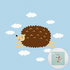 ARTJOY DIY 數字油畫 20 x 20 cm, 哈囉刺蝟, 1個