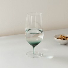 메종오브제 시에르 그라데이션 크리스탈 맥주잔 그린, 1개