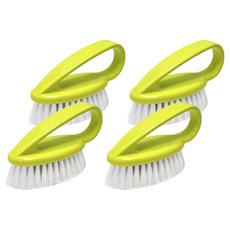 Sol & Soul 圓形地板刷 大型, 萊姆, 4個