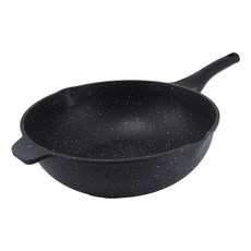 TODAY 鋼岩平底鍋 30cm，不沾鍋面，導熱均勻，輕巧好握，適用多種爐具, 1個