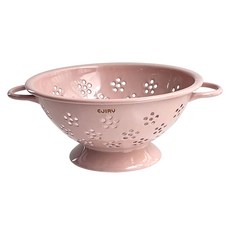 EJIRY Lemo 琺瑯濾水盆, 玫瑰粉, 1個