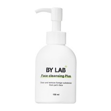 By Lab Face Cleansing Dog 低過敏性淚痕氣味去除狗洗髮水清潔劑, 150ml, 1套
