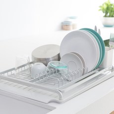 brabantia 餐具瀝水架, 淺灰