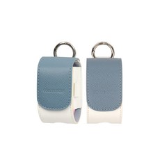 콜리스골프 투톤 컬러 포인트 투볼 주머니, 투볼케이스, 블루, 1개