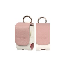 콜리스골프 투톤 컬러 포인트 투볼 주머니, 투볼케이스, 핑크, 1개