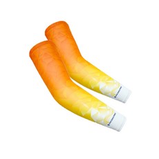 INCONTRO Summit 戶外運動立體圖案手臂涼感袖套 雙手組, 橘色, 1個