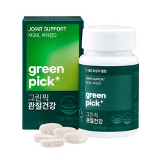 GC Wellbeing Green Pick+ MSM維生素骨骼保健錠, 1個, 1 個
